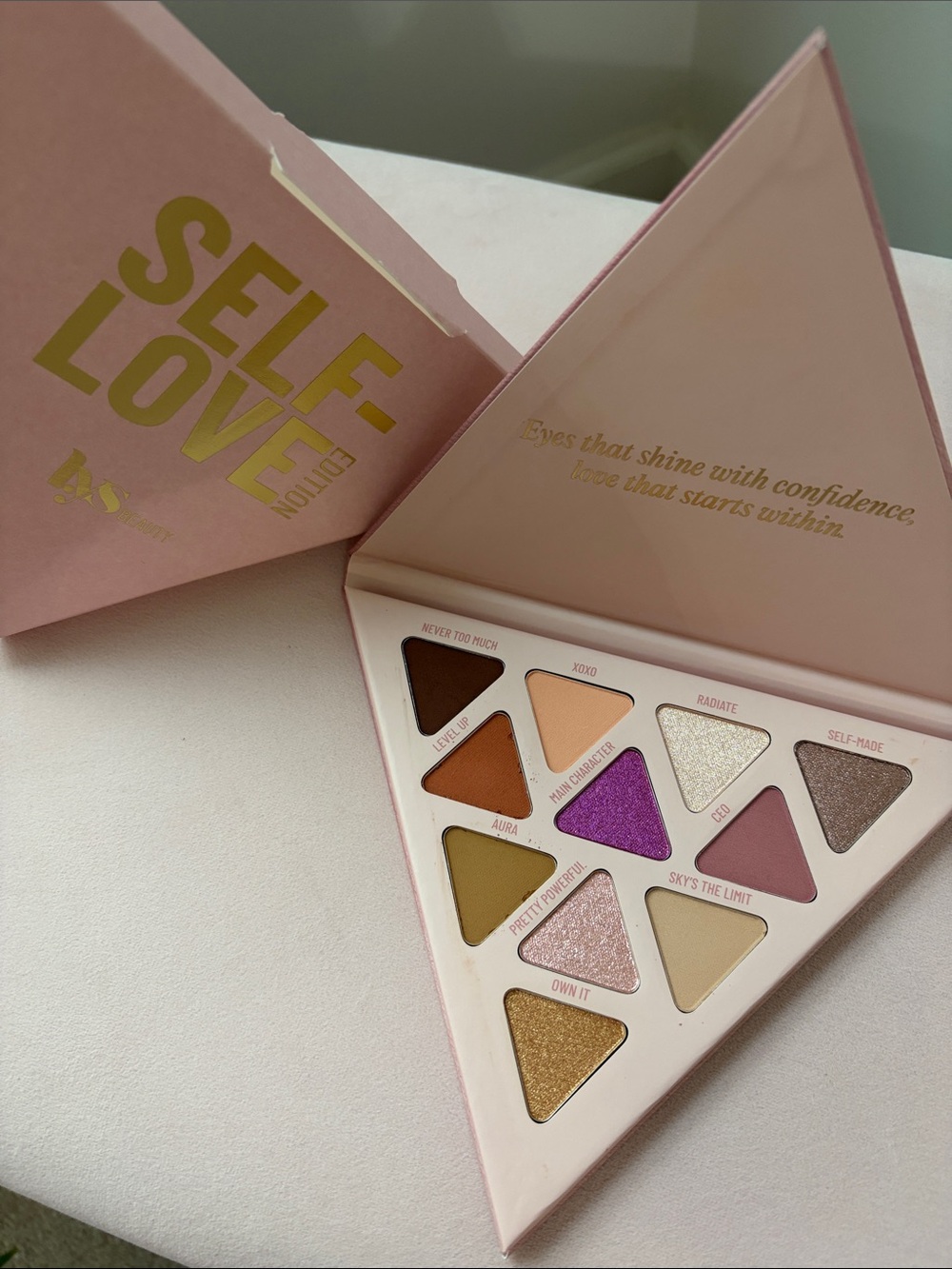 LYS BEAUTY SELF LOVE EYE SHADOW PALETTE - NEW
